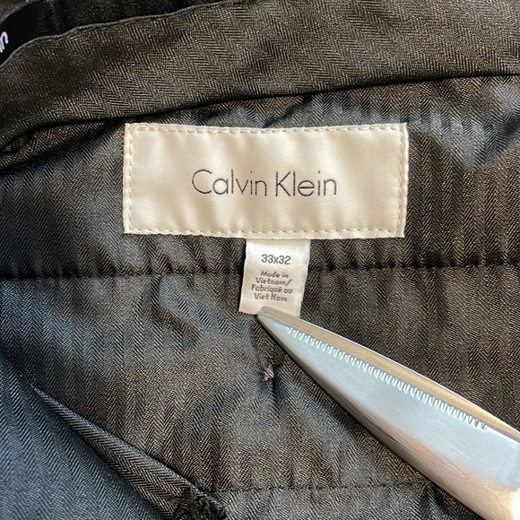 Calvin Klein Dress Pants - Size 33x32 - Picture 2 of 7